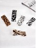 Animal Print Hair Clips (5 Pcs)